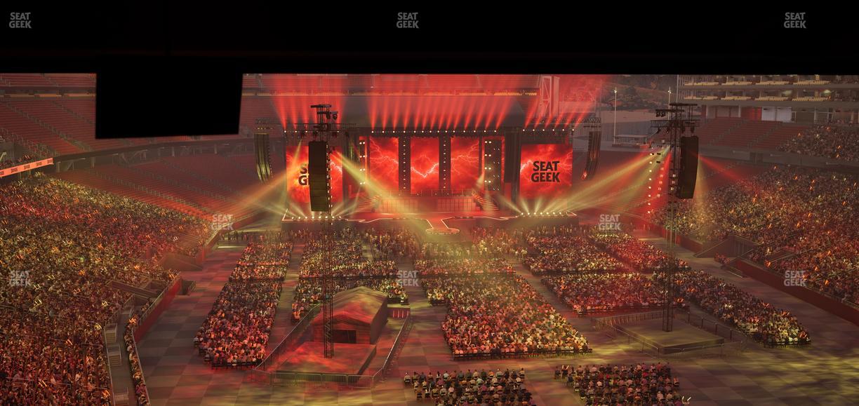 Levi's Stadium - Section Lounge Suite 12 Seat View