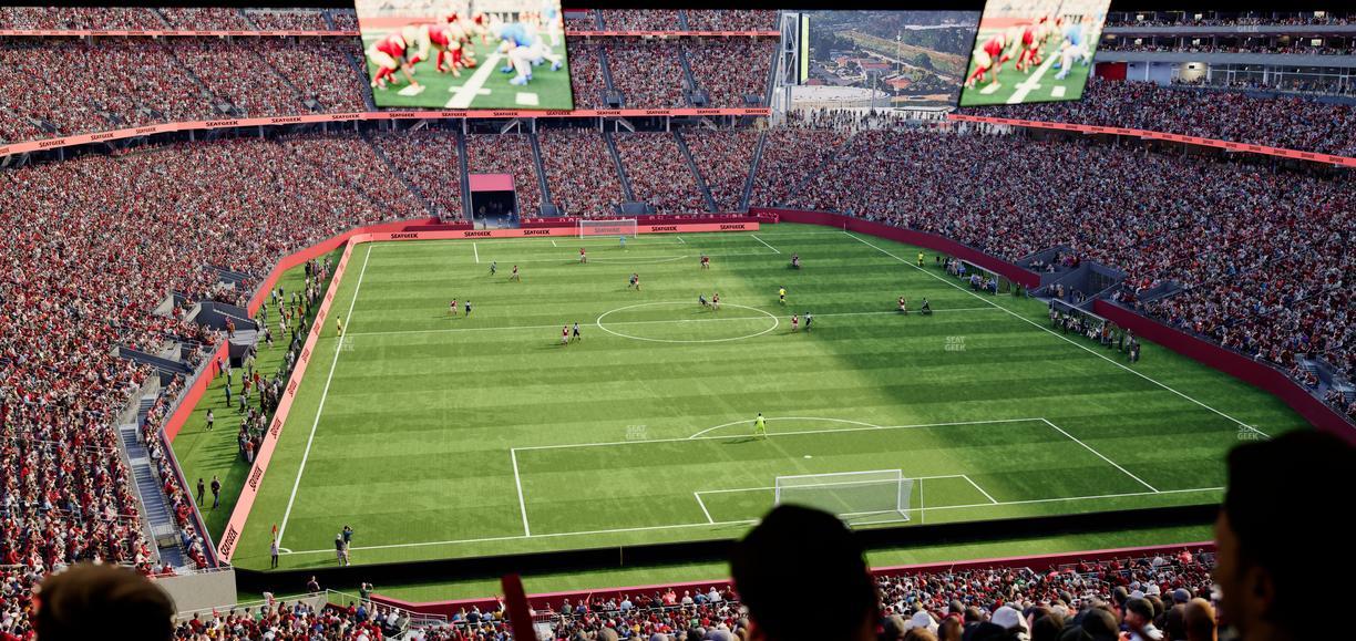 Levi's Stadium - Section Lounge Suite 13 Seat View