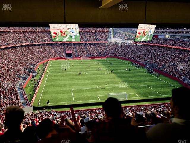 Levi's Stadium - Section Lounge Suite 13 Seat View Levi's Stadium - Section Lounge Suite 13 Seat View