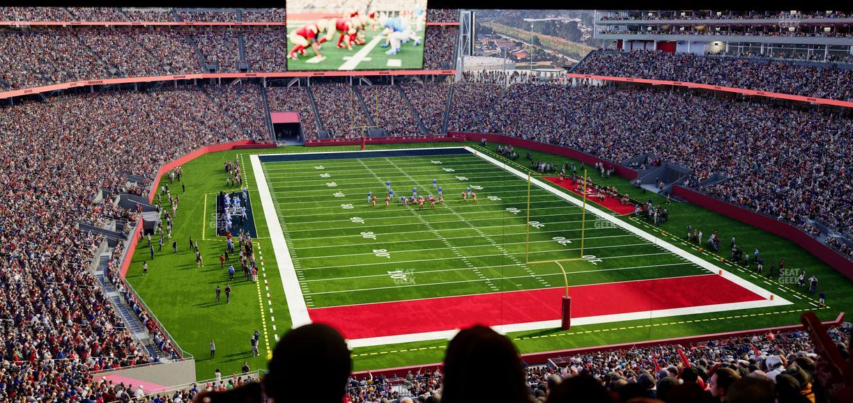 Levi's Stadium - Section Lounge Suite 14 Seat View