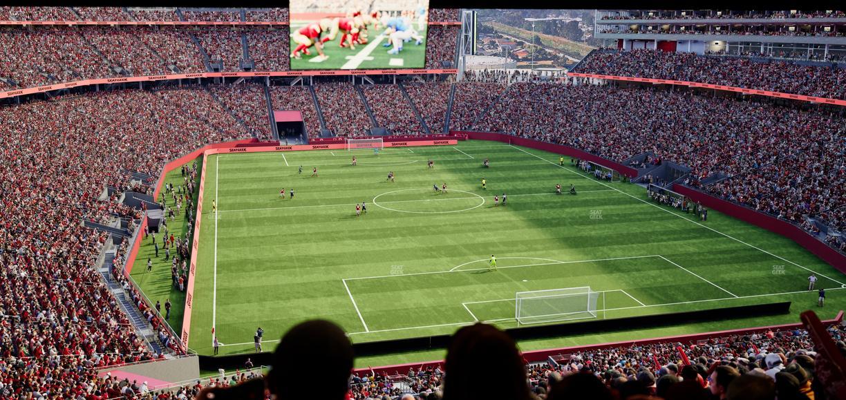 Levi's Stadium - Section Lounge Suite 14 Seat View