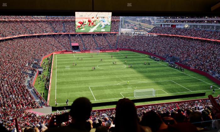 Levi's Stadium - Section Lounge Suite 14 Seat View