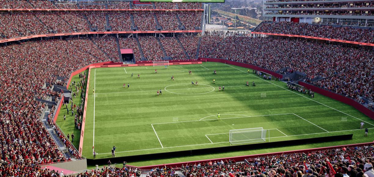 Levi's Stadium - Section Lounge Suite 14 Seat View