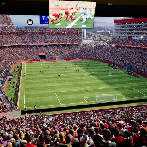 Levi's Stadium - Section Lounge Suite 14 Seat View