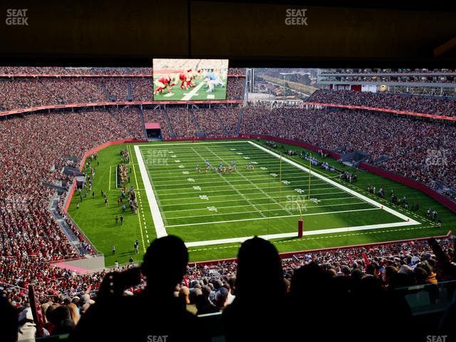 Levi's Stadium - Section Lounge Suite 14 Seat View Levi's Stadium - Section Lounge Suite 14 Seat View