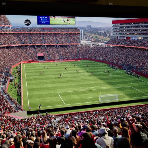 Levi's Stadium - Section Lounge Suite 15 Seat View