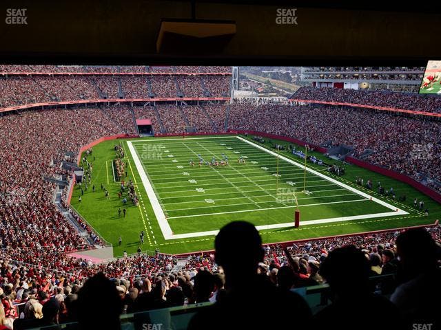 Levi's Stadium - Section Lounge Suite 15 Seat View Levi's Stadium - Section Lounge Suite 15 Seat View