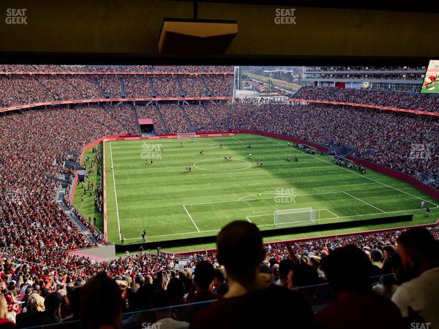 Levi's Stadium - Section Lounge Suite 15 Seat View Levi's Stadium - Section Lounge Suite 15 Seat View