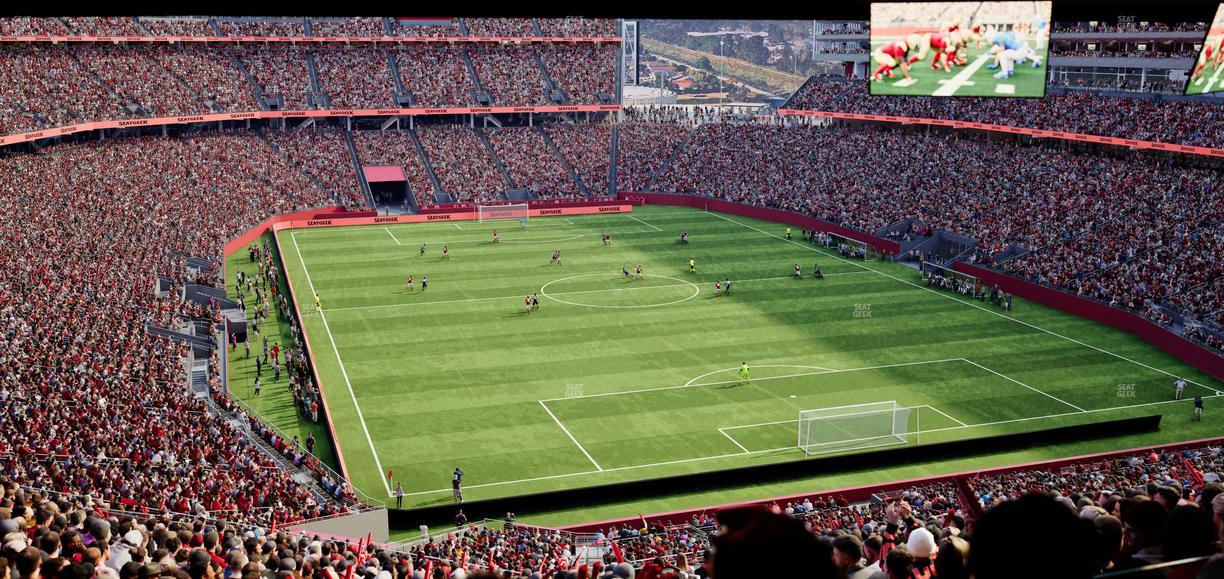 Levi's Stadium - Section Lounge Suite 16 Seat View