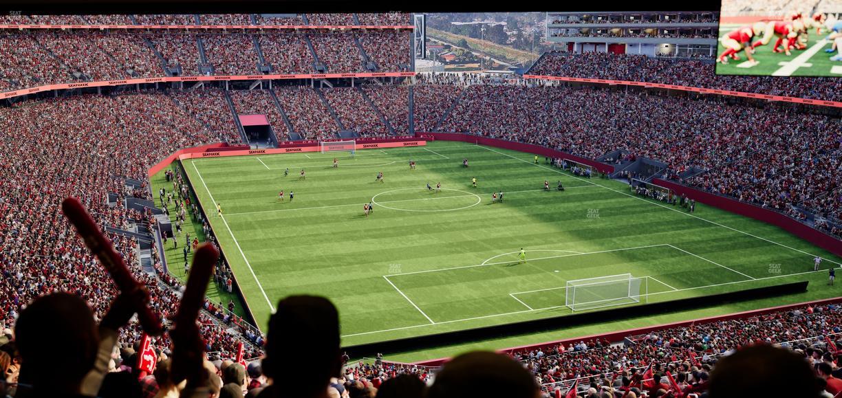 Levi's Stadium - Section Lounge Suite 17 Seat View