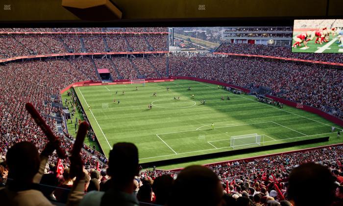 Levi's Stadium - Section Lounge Suite 17 Seat View