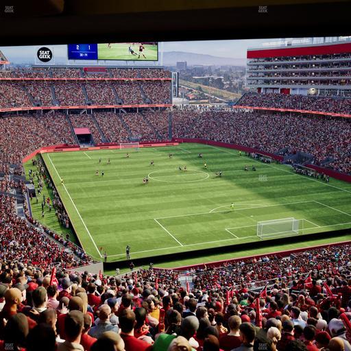 Levi's Stadium - Section Lounge Suite 17 Seat View