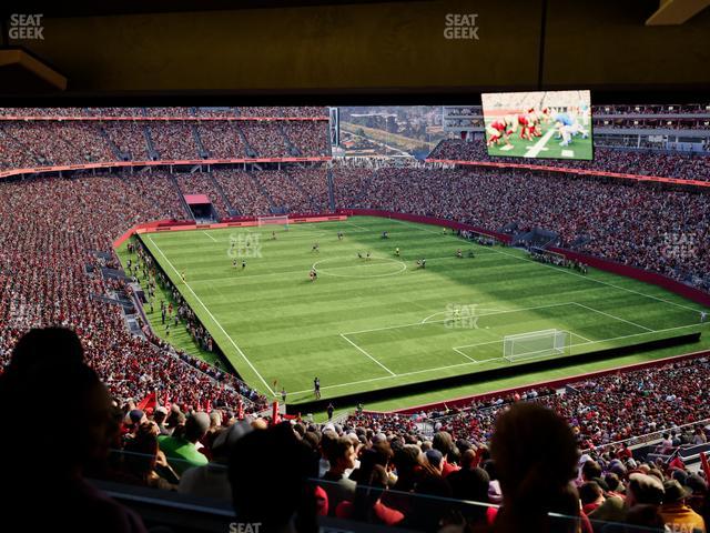 Levi's Stadium - Section Lounge Suite 18 Seat View Levi's Stadium - Section Lounge Suite 18 Seat View