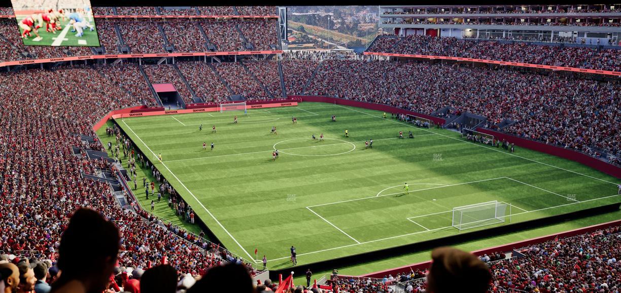 Levi's Stadium - Section Lounge Suite 19 Seat View