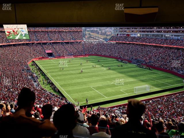 Levi's Stadium - Section Lounge Suite 19 Seat View Levi's Stadium - Section Lounge Suite 19 Seat View