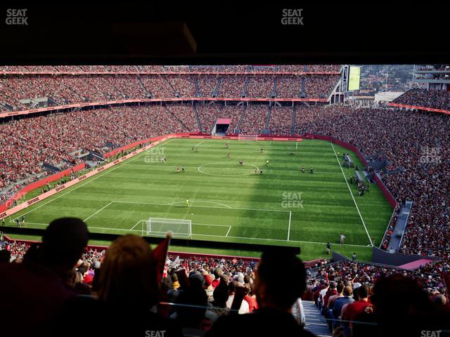 Levi's Stadium - Section Lounge Suite 2 Seat View Levi's Stadium - Section Lounge Suite 2 Seat View