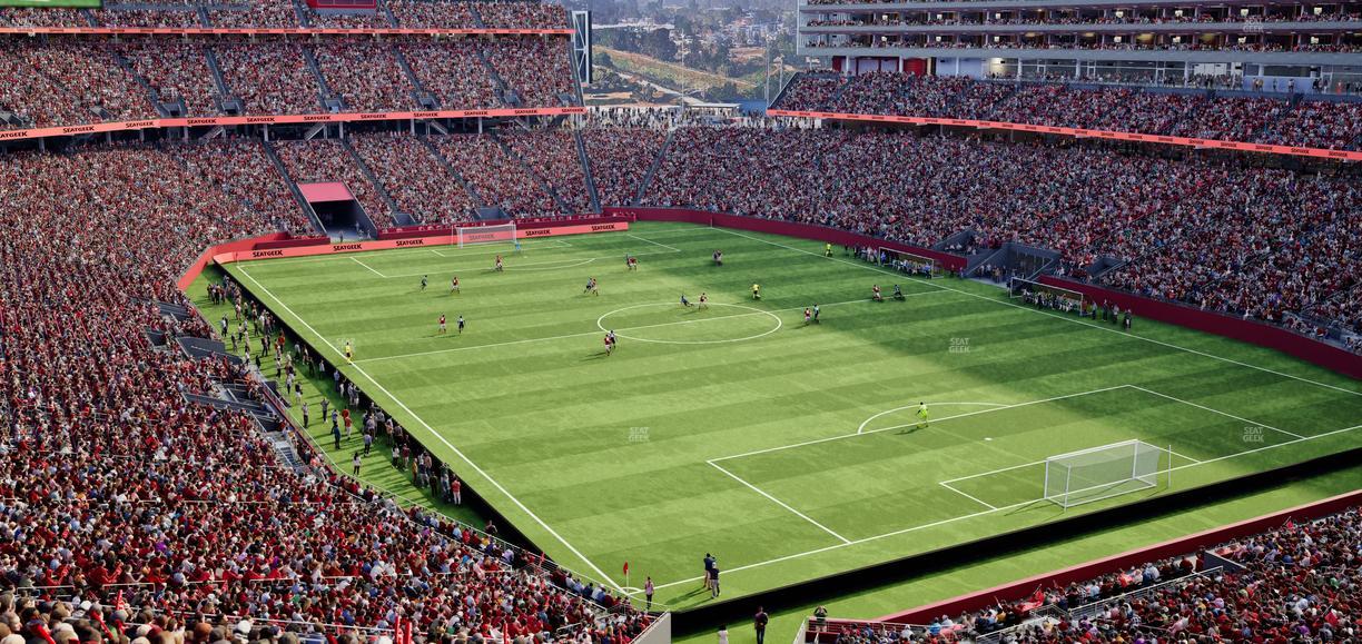 Levi's Stadium - Section Lounge Suite 20 Seat View