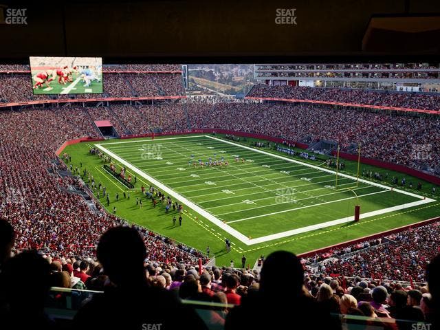 Levi's Stadium - Section Lounge Suite 20 Seat View Levi's Stadium - Section Lounge Suite 20 Seat View