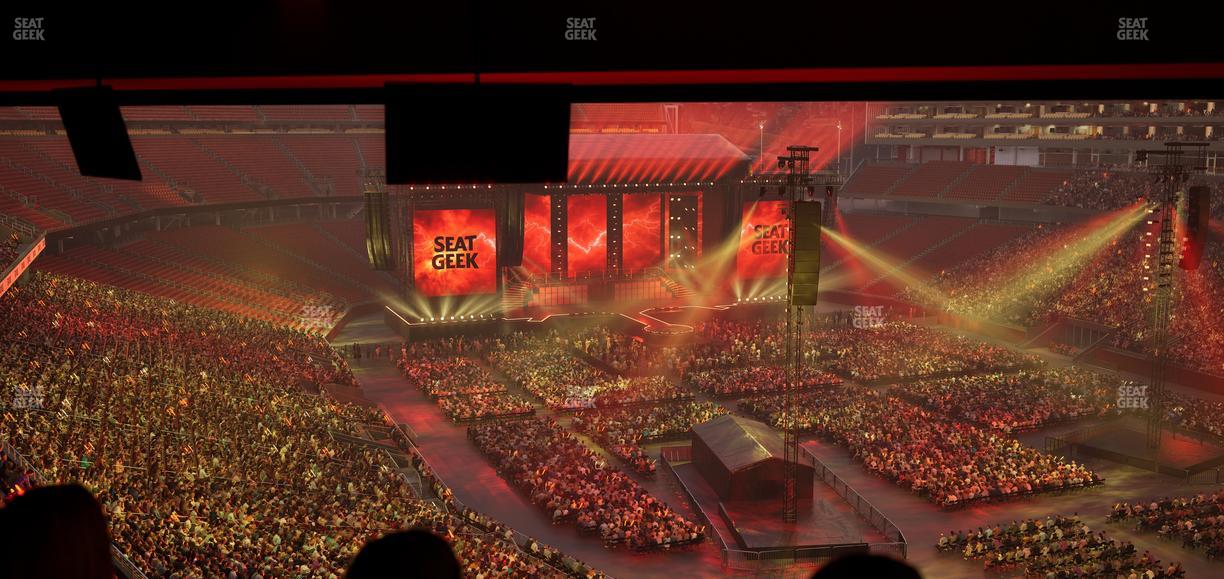 Levi's Stadium - Section Lounge Suite 20 Seat View