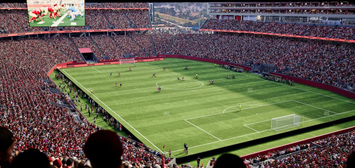 Levi's Stadium - Section Lounge Suite 20 Seat View