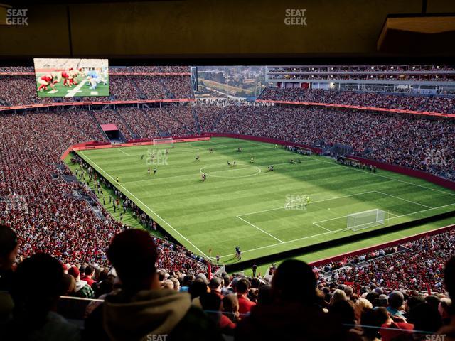 Levi's Stadium - Section Lounge Suite 20 Seat View Levi's Stadium - Section Lounge Suite 20 Seat View
