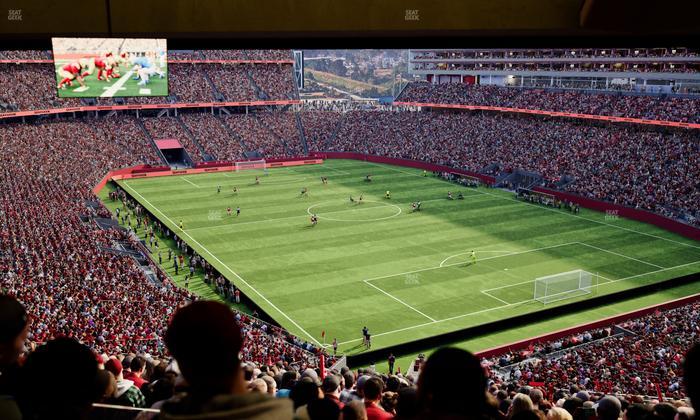 Levi's Stadium - Section Lounge Suite 20 Seat View