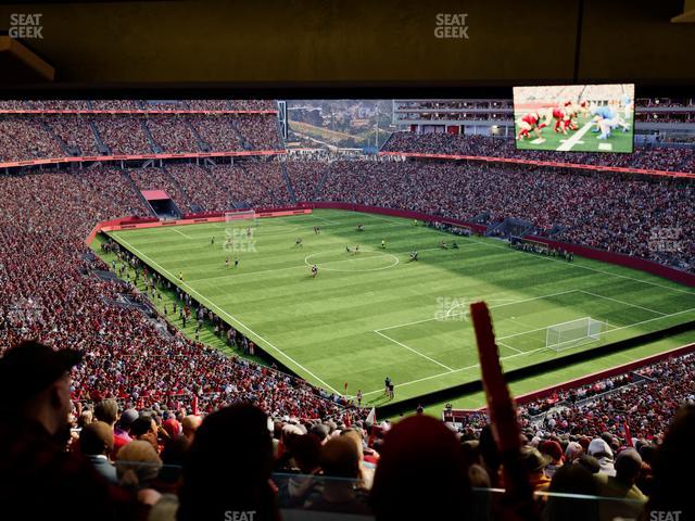 Levi's Stadium - Section Lounge Suite 21 Seat View Levi's Stadium - Section Lounge Suite 21 Seat View