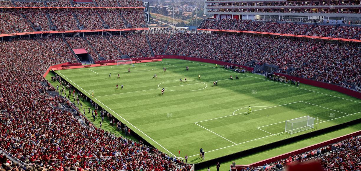 Levi's Stadium - Section Lounge Suite 21 Seat View