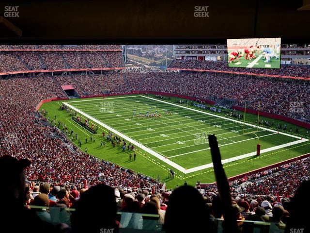 Levi's Stadium - Section Lounge Suite 21 Seat View Levi's Stadium - Section Lounge Suite 21 Seat View
