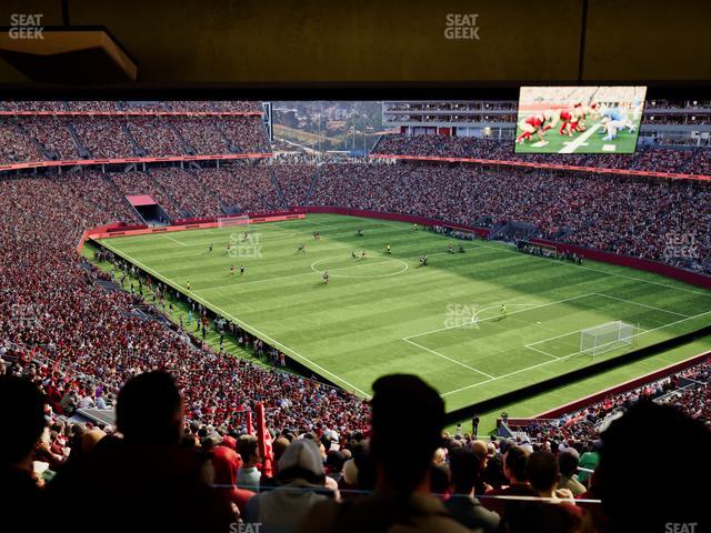 Levi's Stadium - Section Lounge Suite 22 Seat View Levi's Stadium - Section Lounge Suite 22 Seat View