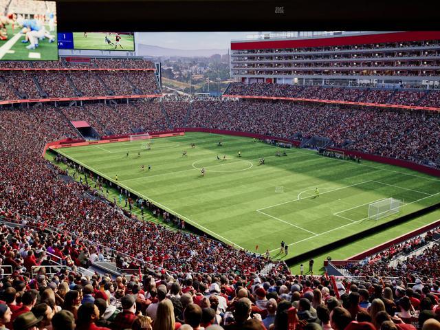 Levi's Stadium - Section Lounge Suite 23 Seat View