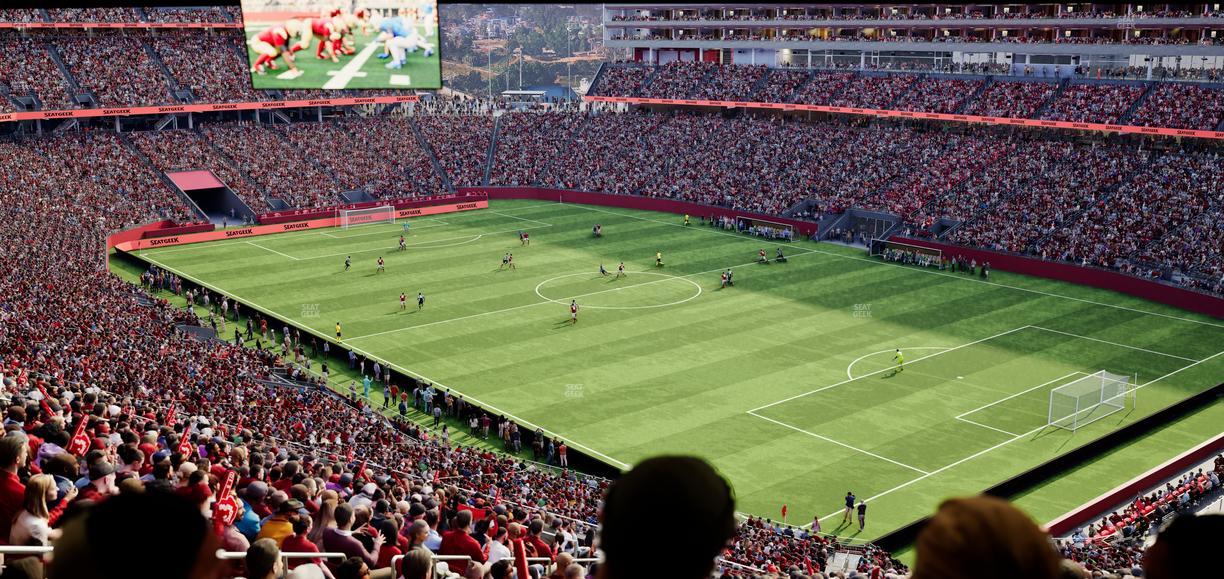 Levi's Stadium - Section Lounge Suite 24 Seat View