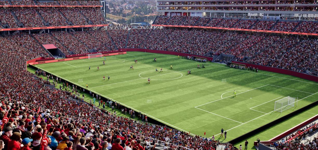 Levi's Stadium - Section Lounge Suite 24 Seat View