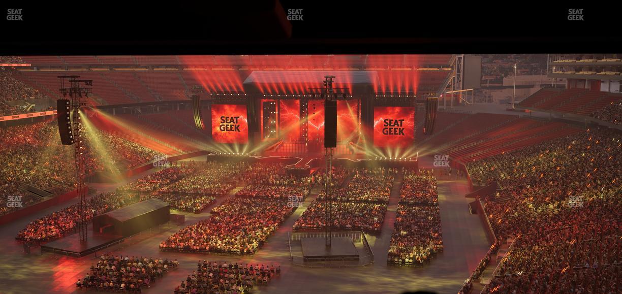 Levi's Stadium - Section Lounge Suite 3 Seat View