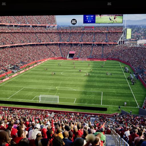 Levi's Stadium - Section Lounge Suite 4 Seat View