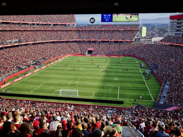 Levi's Stadium - Section Lounge Suite 4 Seat View