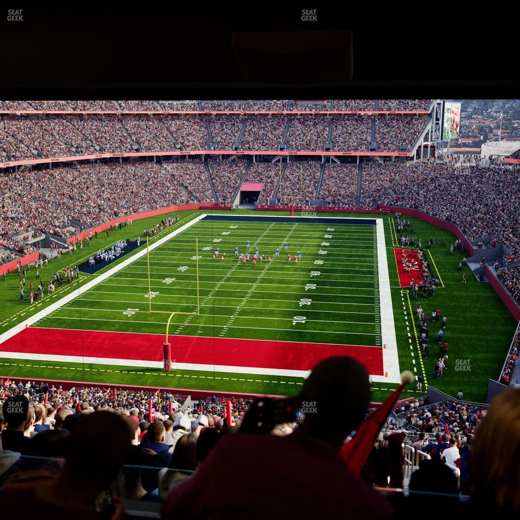 Levi's Stadium - Section Lounge Suite 4 Seat View