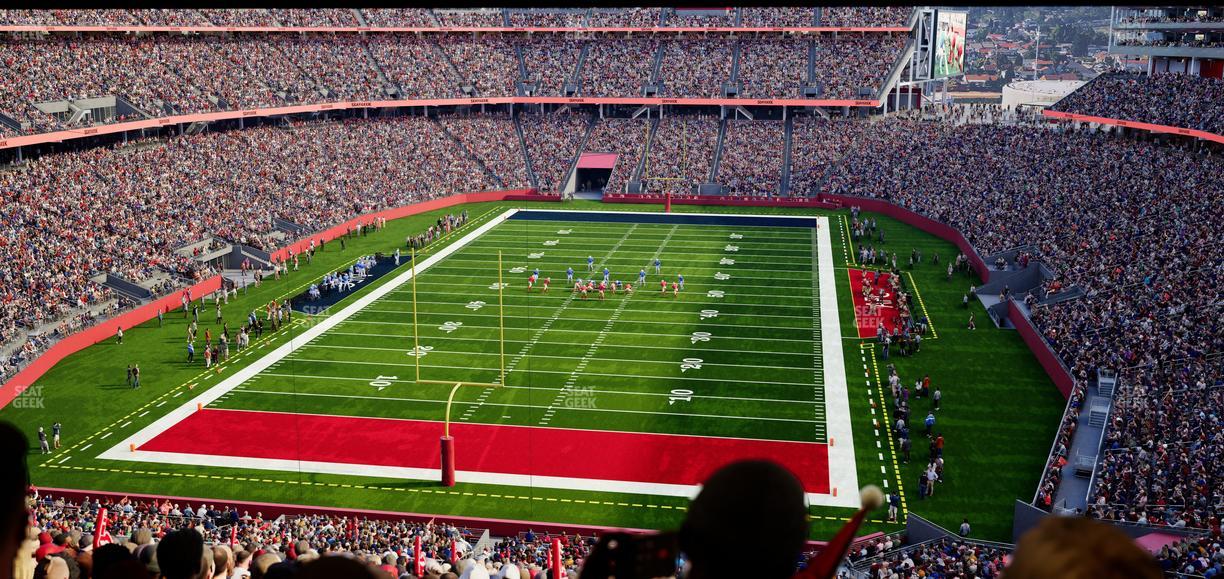 Levi's Stadium - Section Lounge Suite 4 Seat View