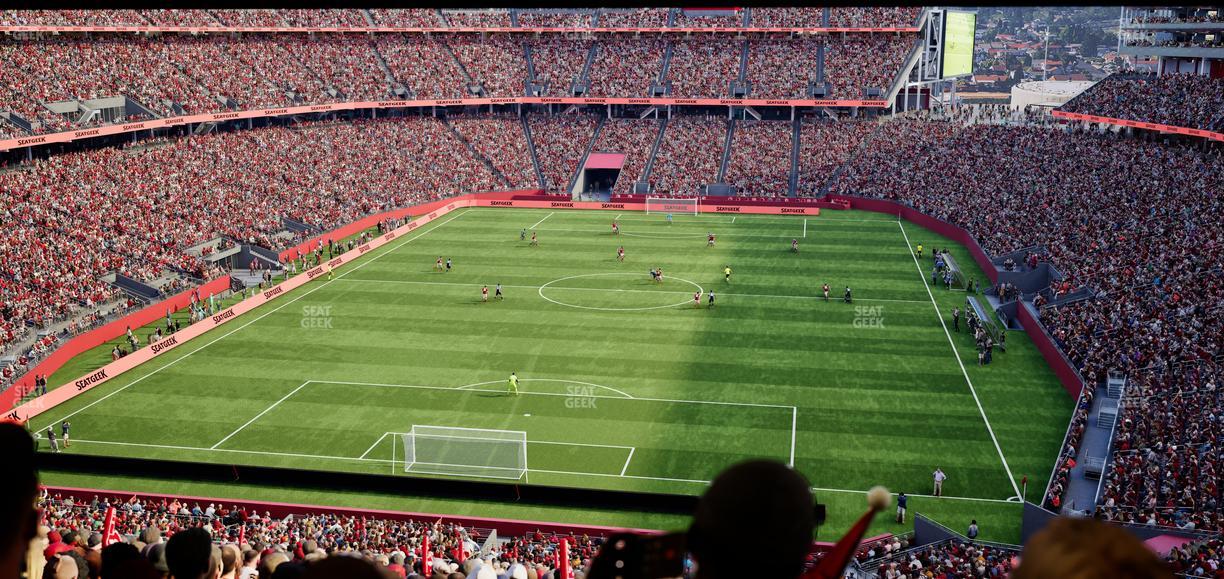 Levi's Stadium - Section Lounge Suite 4 Seat View