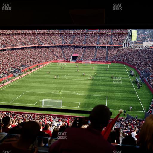 Levi's Stadium - Section Lounge Suite 4 Seat View