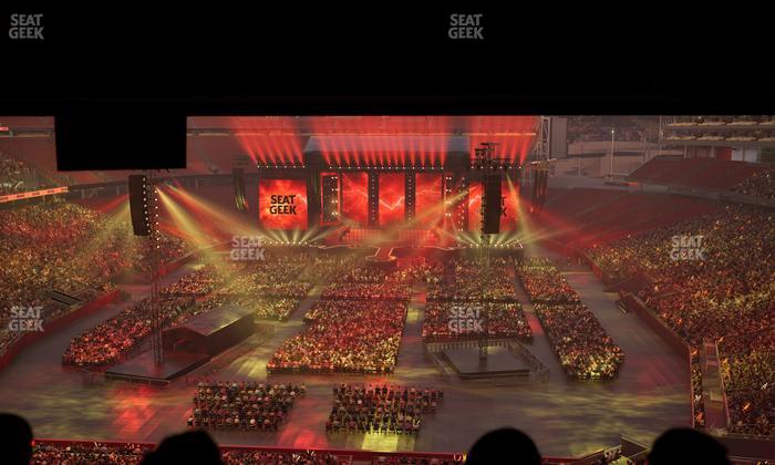 Levi's Stadium - Section Lounge Suite 6 Seat View