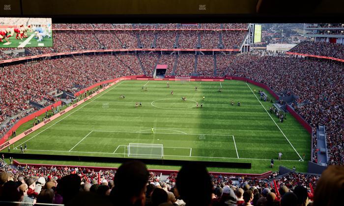 Levi's Stadium - Section Lounge Suite 6 Seat View