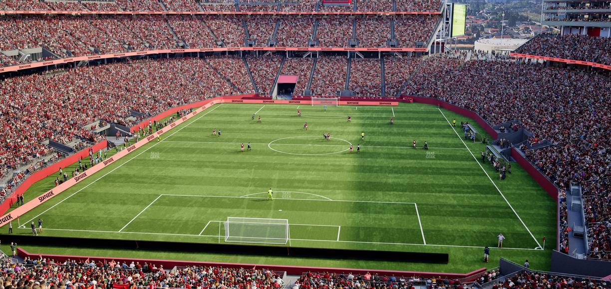 Levi's Stadium - Section Lounge Suite 6 Seat View