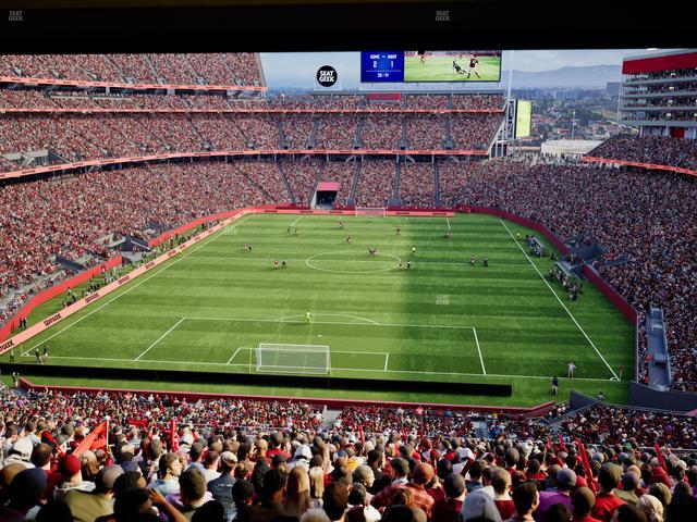 Levi's Stadium - Section Lounge Suite 6 Seat View