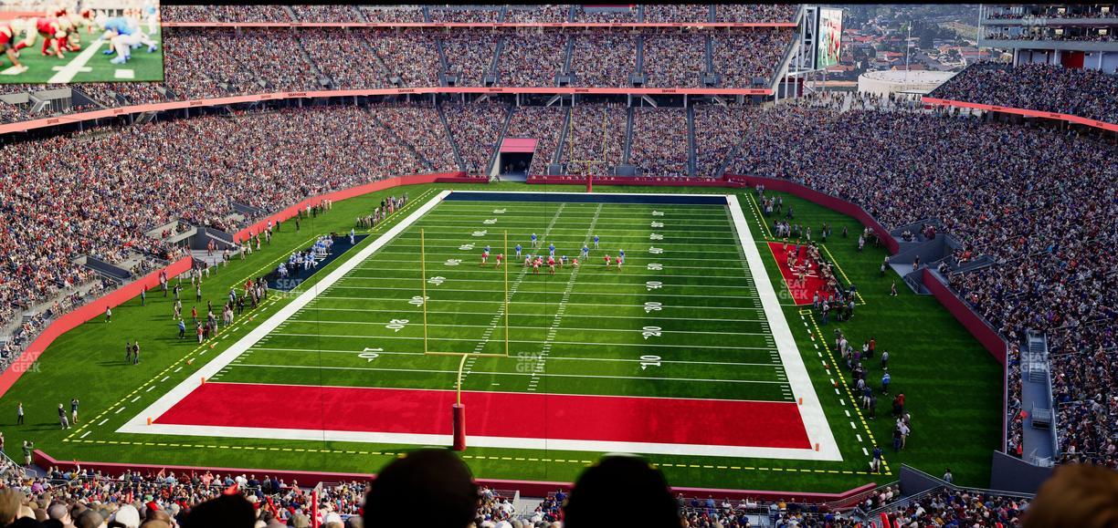 Levi's Stadium - Section Lounge Suite 6 Seat View
