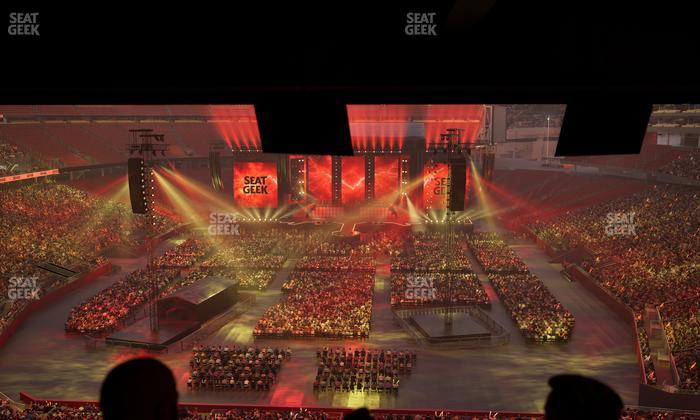 Levi's Stadium - Section Lounge Suite 7 Seat View