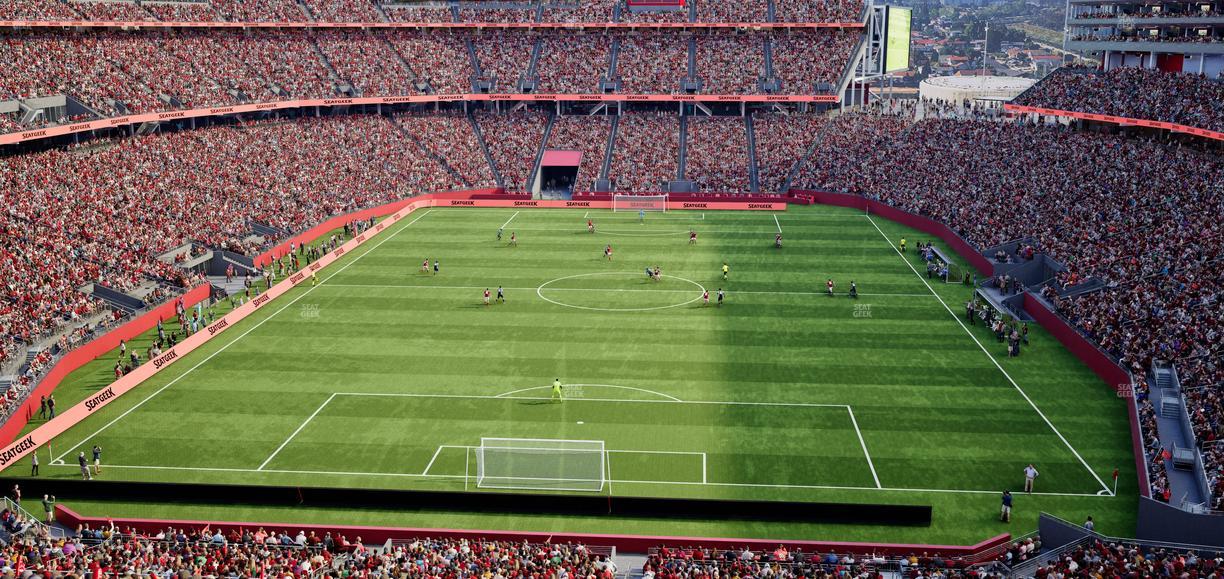 Levi's Stadium - Section Lounge Suite 7 Seat View