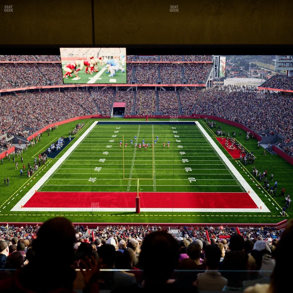 Levi's Stadium - Section Lounge Suite 8 Seat View