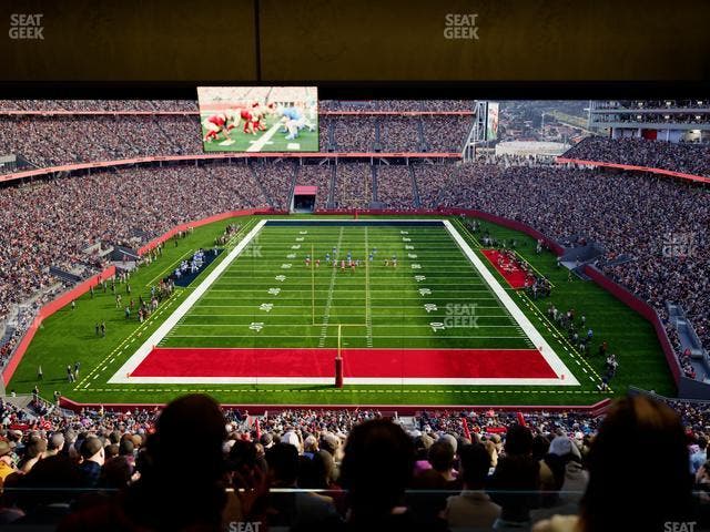 Levi's Stadium - Section Lounge Suite 8 Seat View