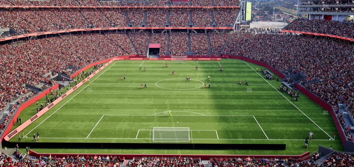 Levi's Stadium - Section Lounge Suite 8 Seat View